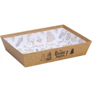 Blanchet Viniti corbeille carton décor Mon Beau Sapin